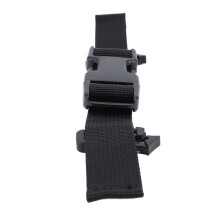Backmount Fixed Strap Chest Webbing for Scuba Diving with Quick Release Buckle