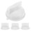 4 Pcs Bathroom Fan Timer Switch Lamp Replacement Turn Knob White 6