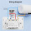 Tuya  WiFi Water Heater  Touch Wall Panel 20A Timer Control Work  Home for Alexa  Home A 6