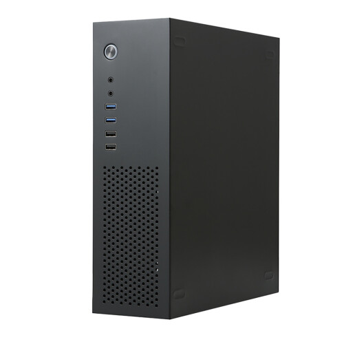 SKTC A10  Desktop HTPC Computer Case for MATX24X24 Motherboard Small 1U 7.3L Computer Case