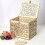 Luxsea wedding card box rustic brown theme 1 piece 7