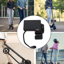 Z-920 LCD Display Dashboard 6 Pin with Accelerator Handle for M4 Electric Scooter Replacement Accessories
