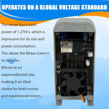 Voor Bitaxe Gamma 601 1.2TH/S 18-22W BTC Solo Loterij Miner Bitcoin Crypto Miner BM1370 Asic van  S21 Pro UK Stekker