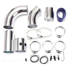 Universal Auto Car Cold Air Intake System Aluminium Tube Intake Pipe Kit Turbo Direct Cold Air Filter System