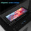 TROFEO VISION LCD Tela Colorida de 6,86 Polegadas com USB, Capa Inteligente, Tela Secundária, Resolução de 1280x480, Design Magnético, Branco 4