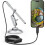 USB-C Digital Microscope, 10X to 200X Magnification with 8 LED Lights, Handheld Rotating Metal Stand 2