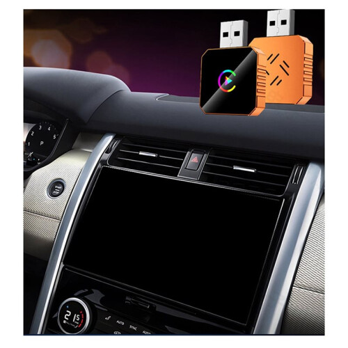 Wireless CarPlay Wireless Adapter 2in1 for  Android USB Plug& Adaptive Screen 2