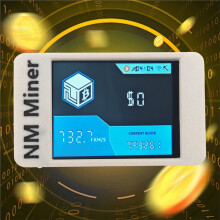 735Kh/S NMMinerNerdMiner BTC Solo Miner 2,8 Inch Screen Bitcoin Crypto Miner voor Thuis en Kantoor, Geen Aanraakbediening
