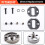 Kit de Embreagem para Motosserras para  FS91, FS94, FS131 e KM131 (Código 41491602000) 5