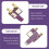 Voor Cardputer Adv M5Stack Paarse Accessoires, Geschikt voor M5Stack SMT-Machine CC1101 NRF24L01 3