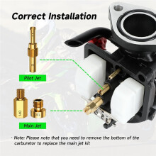40-Piece Carburetor Main Injection Slow-Speed Jet Kit for Keihin PE PWK CVK OKO KOSO Polini Carb