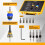 Countersink Drill Bit Set CNC High Speed Steel Countersink Bits for Wood Plastic Metal 3