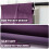 Θερμικές Κουρτίνες Συσκότισης 100% 42x63", Ombre Μωβ Μπαλόνι Ρωμαϊκό Αλεξίπτωτο, Θήκη 5