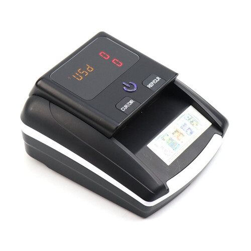 Portable Money Counter USD/EUR Bill Authenticator Total Cumulative Amount  Bill Detector EU Plug 1