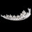 Couronne de princesse avec guirlande de strass et perles 3