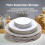 60-Piece Felt Plate Separators – Small, Medium, Large 2