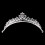 Couronne de princesse avec guirlande de strass et perles 5