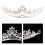Couronne de princesse avec guirlande de strass et perles 6
