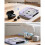 Draagbare Cd-Speler met Dubbele Stereoluidsprekers, Oplaadbare Draagbare Cd-Speler met 2