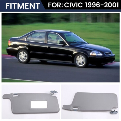 Pair Interior Sunvisor Sun Visor Fit for   1996-2001 1
