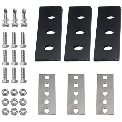 Snow Blower Impeller Modification Kit - 1/4" 3-Blade Universal - for Modifies 2-Stage Machine, for Harsh Environments 1