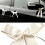 Wedding Ribbon Bow Tie Beige 10 Pcs 5