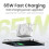 65W GaN Charger PD3.0 Type C Quick Charge Built-in 70cm Fast Charging USB-C Cable for Phone,Laptop Computer EU Plug 3
