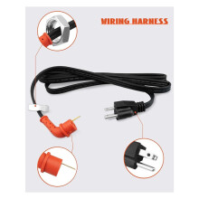 5003619AB 30601007 Ensemble de Chauffage de Bloc Moteur 120 V 750 W pour Ram 1500 2500 3500, Unité de Chauffage avec Faisceau de Câblage