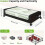 2-Pack Under Bed Storage Boxes with Wheels, Clear Lid and 2