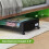 2-Pack Under Bed Storage Boxes with Wheels, Clear Lid and 3