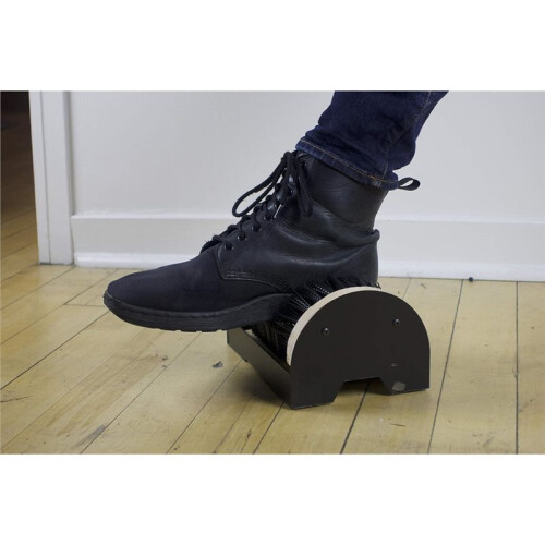 Boot Scrubber Cleaner Shoe Brush - Mountable Boot Scrubber Buffer for Boots,Shoes,Sneakers - Indoor/Outdoor Boot Scraper 2