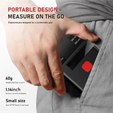 Tintmeter voor Autoruiten, Draagbare Zonnetest, IR940nm/UV365nm/VLT530nm, USB-Gegevensnauwkeurigheid 2%
