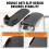 15 Pack Shoe Slots Organizer, Adjustable 4-Level, 50% Space Saver, Double Layer Design for Closet (Black) 3