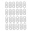Worgeous20pcs Ευθείες Επίπεδες Γωνιακές Στηρίξεις – Μεταλλικές Πλάκες Σύνδεσης για 6