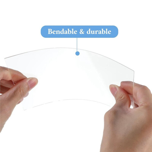 80 Pack Clear Acrylic Sheets 5 X 7 Inch 1 mm Thick Acrylic Panel for Picture Frame Glass Replacement,Art Crafts Projects 2