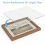 80 Pack Clear Acrylic Sheets 5 X 7 Inch 1 mm Thick Acrylic Panel for Picture Frame Glass Replacement,Art Crafts Projects 3