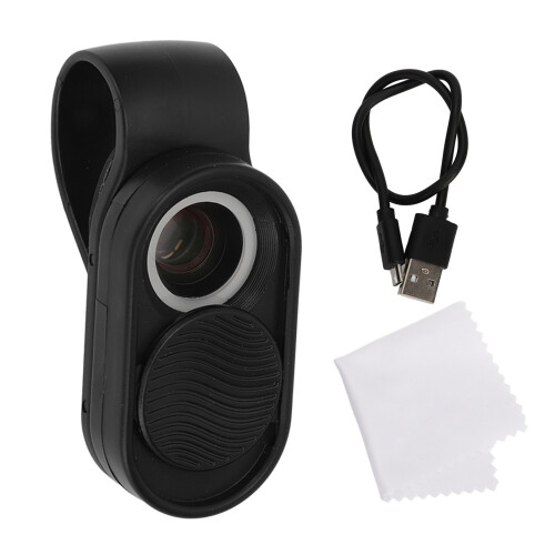 100X Pocket Phone Microscope with LED Light, 4 Lenses, Portable 46g 1