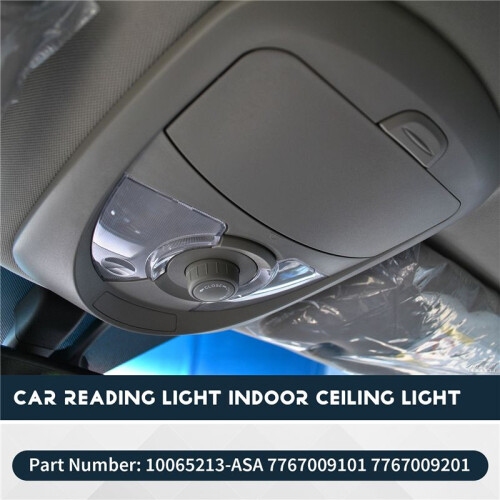 Per SAIC  W5 Car Reading Light Indoor Ceiling Light Ceiling Light Top Console Assembly Glasses Box 10065213-ASA 1
