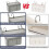 Bedside Hanging Organizer with Metal Frame – Grey 2