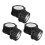 Air Fryer Switch Button Timer Knob Replacement in ABS Material for Guitar Multi Color 6 Pieces 5
