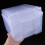 Storage Cases Transparent Plastic PP 6Pcs 8.3x8.3x6.3in 5