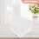 Storage Cases Transparent Plastic PP 6Pcs 8.3x8.3x6.3in 6