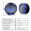 Bluetooth Shower Speaker IP7 Waterproof with RGB Light and 3