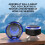 Bluetooth Shower Speaker IP7 Waterproof with RGB Light and 4