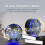 Bluetooth Shower Speaker IP7 Waterproof with RGB Light and 5
