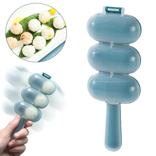 Rice Ball Maker Sushi Mold Blue 1 Piece 1