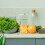 Portable Juicer Cup with Straw Hole, 350ml, Green 2
