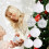 Christmas Ornaments Shatterproof Silver White Glitter 9PCS 5