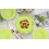 60 τεμάχια μπολ σούπας μιας χρήσης Lime Green 12oz, βαρέως τύπου πλαστικά μπολ για 7