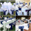 50 Satin Chair Sashes with Bow – Multi-Colour 5